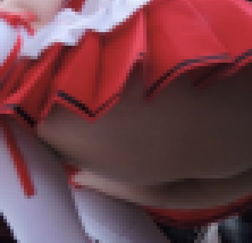 コスプレ2017冬巨尻丸見えミニスカの下から撮影巨乳乳輪？【動画】イベント編 3846