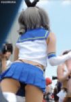 コスプレ2017夏スカートの中丸見えにフル勃起！前傾姿勢お尻突き出し【動画】イベント編 3877