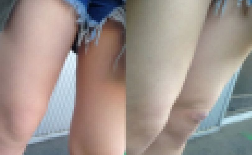 私服ショーパンJK 寒いなら履かなきゃいいのに…