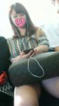 【電車】通学途中のミニスカ女を対面から撮影！！①