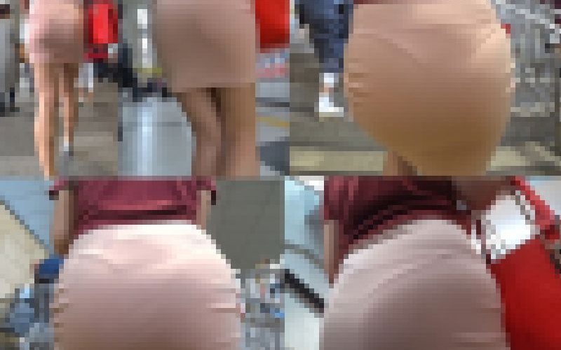 【フルHD 高画質】ムチプリ！誘惑のミニスカワンピ！色気ムンムンなOL！[ロングバージョン]