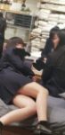 【再販】制服寝そべり開脚