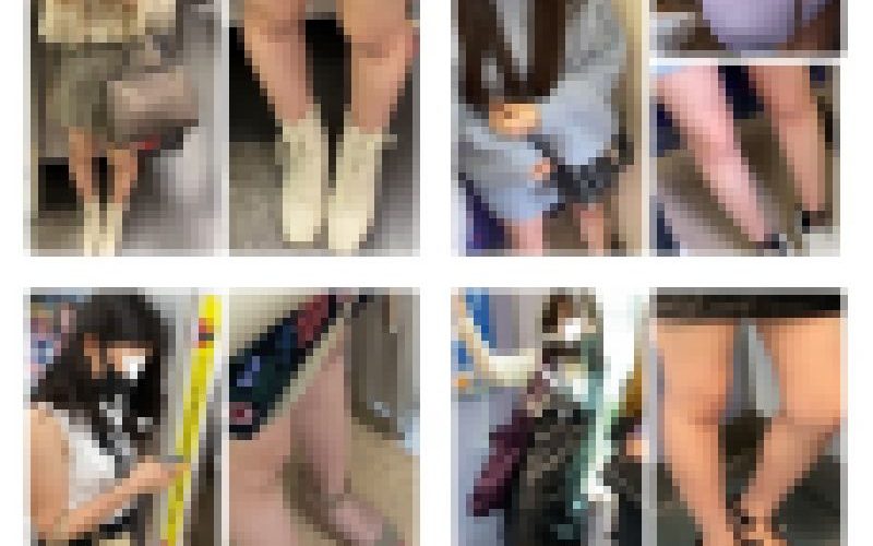 ４名の美人お姉さんの対面エロ過ぎる生足美脚299