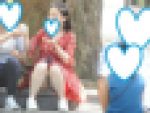 （ＦＨＤ）大変です！！彼氏に夢中になり、パンツが見えてますよ１９１
