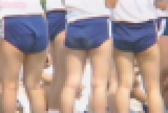 【新作】B55:綱引き女子達のお尻と太ももを堪能★