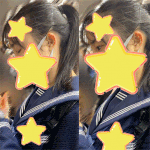 【恋人距離感！3　セーラー服ツインテールJK！】見つめていたい！