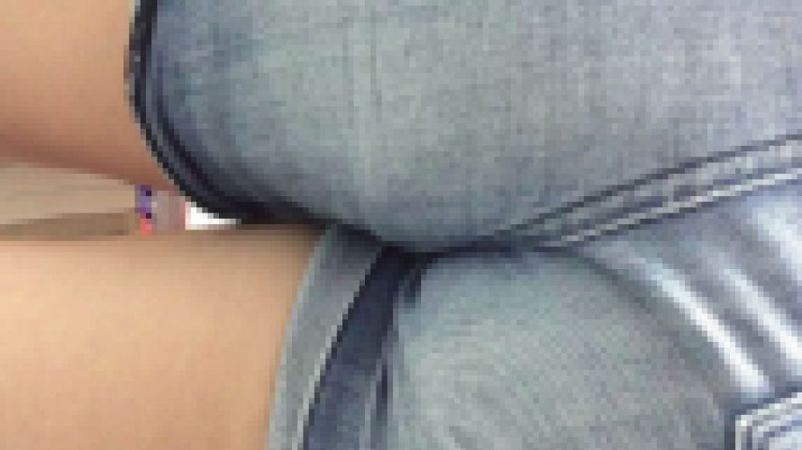 [FHD]ＪＣムッチリショートパンツ接写尻2