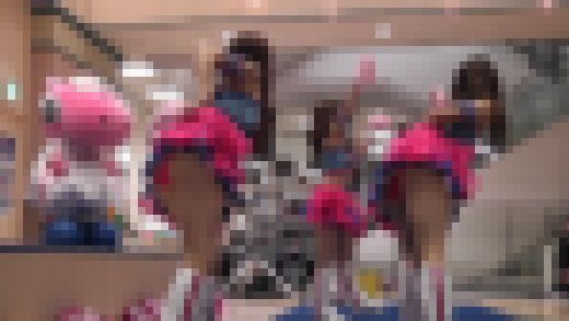 チアガールローアングル撮影12（改）