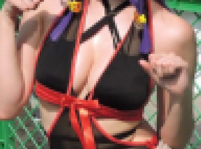 コスプレ2018夏形の良いおっぱい谷間にフル勃起！透け透け【動画】イベント編 4801