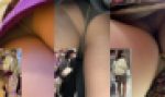 ３人のお姉さんの逆さパンチラ動画　２６３