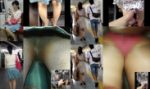 至高の逆さ撮りの瞬間77！清楚系ナプ付きOLと・彼氏とデート中のえっちな彼女・彼氏さんより先に中身を拝見