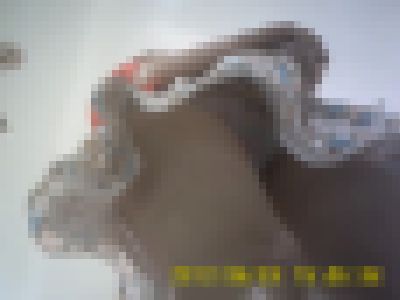 【FHD60fpsリマスター】【再販】	HD高画質パンチラ逆さ撮り　ツン系美人店員さんのフロント刺繍モロ見えパンチラ！