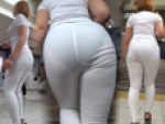 【フルHD 高画質】肉厚デカ尻お姉さん！！思わず二度見してしまう迫力ある下半身がヤバイ！！