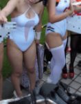コスプレ2018夏巨乳おっぱい露出しまくり白のピタピタ【動画】イベント編 4816～4820セット販売
