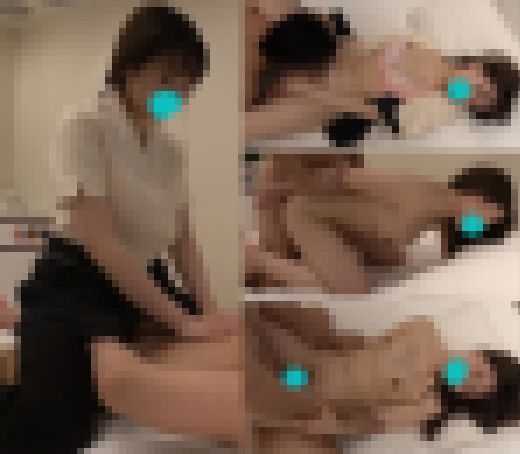 《個人撮影》ピュアなアイドルみたいにかわいいマッサージ嬢に無理矢理挿入したら「気持ちいい…もっとして…！」と淫らに腰を動かしなが