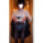 新春お年玉企画！?顔出し?パンチラ?超スレンダー美少女⑧（制服+黒ストッキング+パンツ１００