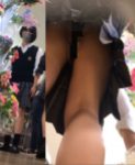 #22 花と共に咲き乱れるスレンダーJKちゃんの逆さ撮り風景