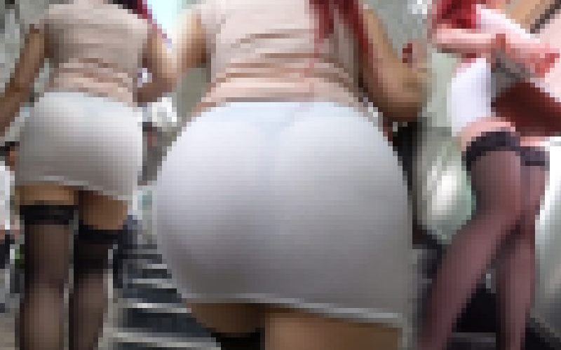 【フルHD 高画質】超ド派手な肉感ムチムチ嬢王様！！透けたケツの割れ目を晒け出す！！