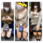 3名の美人お姉さんの真上からのエロ過ぎるパンスト美脚352