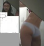 CM級絶対的美少女JD19歳！水色清楚パンティ風！SSS級美少女！着替えシーン！