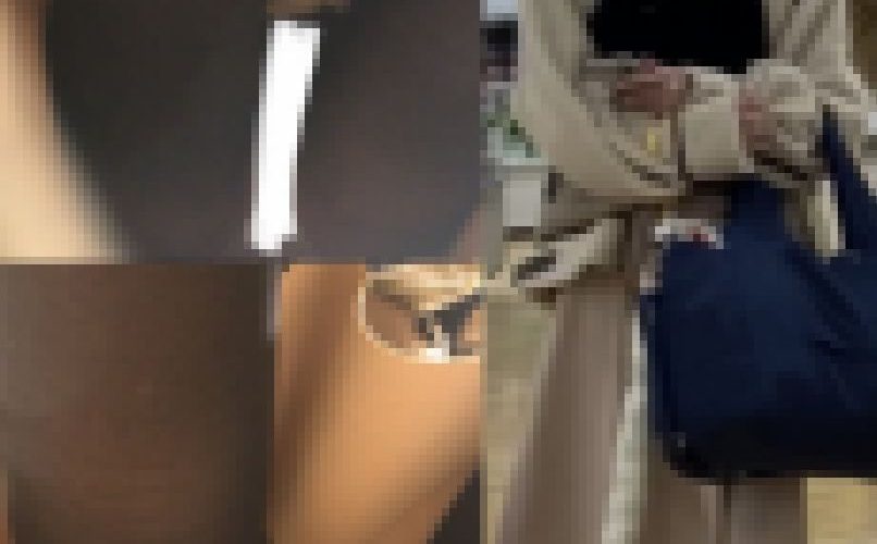 #33 パンスト越しのエロさ！女優顔負け美人お姉さんのセクシー逆さ撮り風景