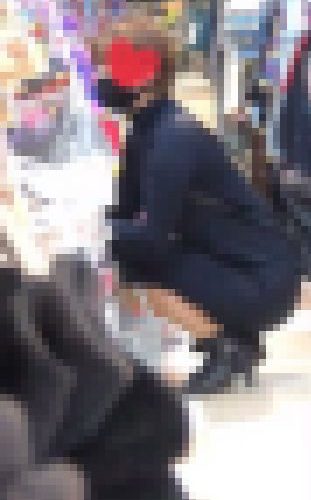 ショートヘヤ女子盗撮