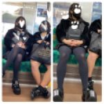 長編シリーズ407 美人女子大生のエロ過ぎる対面セクシー黒パンスト美脚