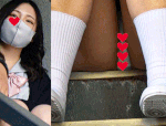 《こんな制服女子のパンチラ待ってた！》可愛い顔してパンツに鬼シミ！エグいギャップ萌＃002