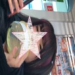顔フェチ　接写するとストローの気持ちになれる