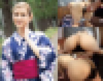 日本語ペラペラ！ニッポンが大好きなロシアのキンパツ美女と肉弾エッチ? デカ尻！エロ尻！