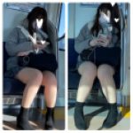 美人お姉さんのエロ過ぎる対面パンスト美脚371