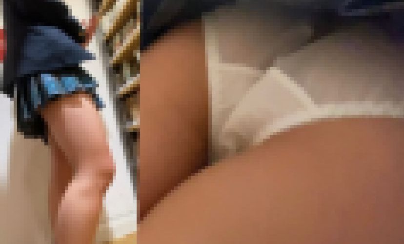 可愛いお尻に接近