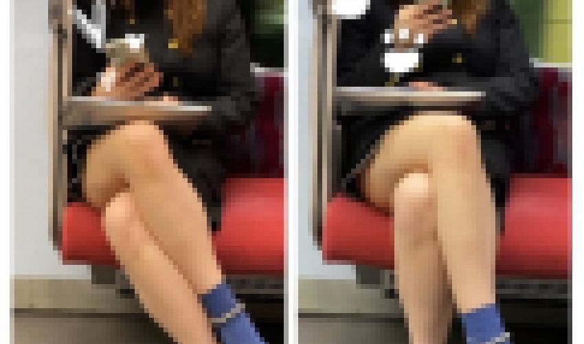 脚フェチ342 脚を組むお姉さんの対面エロ過ぎる生足美脚