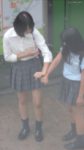 元A〇B前〇敦子似の黒髪激カワJK2人組【動画】街撮り編 1802と1851～1853セット販売