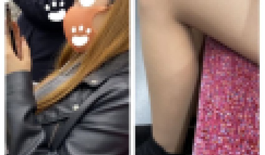 美人お姉さんのエロ過ぎる接近パンスト美脚377
