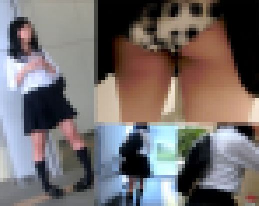 【鬼畜スカートめくり20】～スケブラ女子学生激しくPが食い込むお尻を大胆丸出しに～