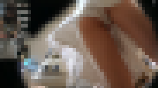 ンチラ 逆さ撮り１9　お買い物中のお姉さん達のホワイトパンティ