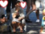 お座りお姉さん発見！！（ＦＨＤ）大変です！！パンツが見えてますよ５３