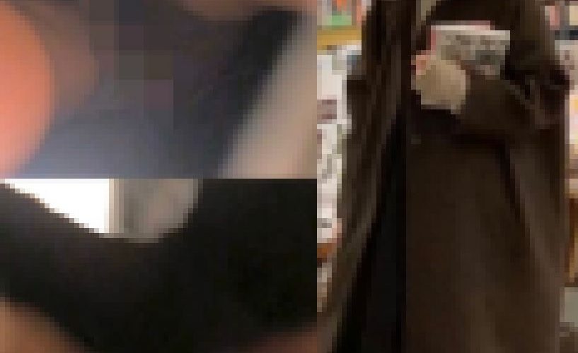 #56  書店の妖精発見！激カワ読書ガールの逆さ撮り風景