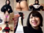 【オリジナル個撮】可愛いアオイちゃんの使用済みエロエロパンティーとオマ○コ密着おりものシート★FULL HD