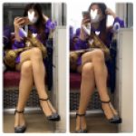 脚フェチ348  超絶S級美人お姉さんの対面エロ過ぎるパンスト美脚後編