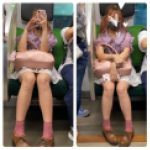 美人お姉さんのエロ過ぎる対面生足美脚395