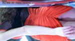 超ローアングル!ド迫力のコンパニオン。地べた直置き!!