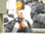 集団の中に１人だけ？？（ＦＨＤ）黒地に白パンのＫちゃん！！大変です！！パンツが見えてますよ特別編２３