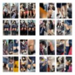 総尺７５分の長編　豪華16名のJK風制服/私服美女の対面・接近・真上からエロ過ぎる生足美脚21