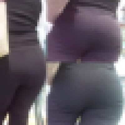 黒ピタ爆尻娘part2＊若くても本格派?貴方はこんなギャル尻見たことありますか？