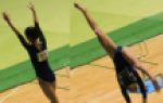 体操JK　体操競技選手権大会 女子平均台【動画】スポーツ編 3604と3605セット販売