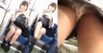 500円シリーズ⑰ぶらり散歩チラリ旅②JD風＋OL風＋ロリ風！計６人！純白＋純白＋薄ピンク＋黒＋重ね＋クロッチライン