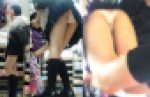 無防備ミニスカ女子の丸見えパンチラ盗撮動画4