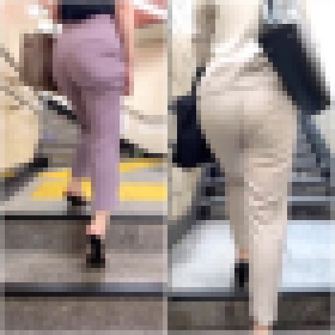 【2名・パンツスーツが醸し出す不思議なエロさ】